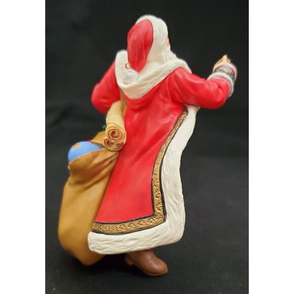 HALLMARK Night Before Christmas SANTA CLAUS Keepsake Ornament MISSING panda 2001 - Picture 7 of 11